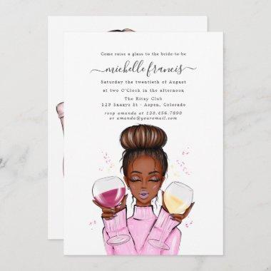 Wine Tasting Bridal Shower Invitations