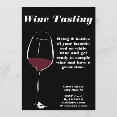 Wine Tasting Party Invitations