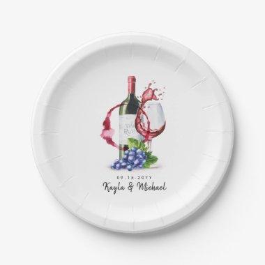 Wine Tasting | Special Occassion Celebration Paper Plates