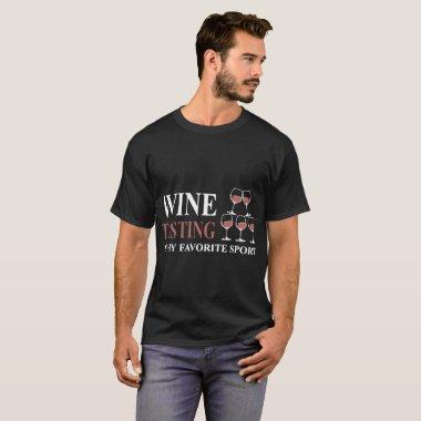 wine tasting wine t-shirts