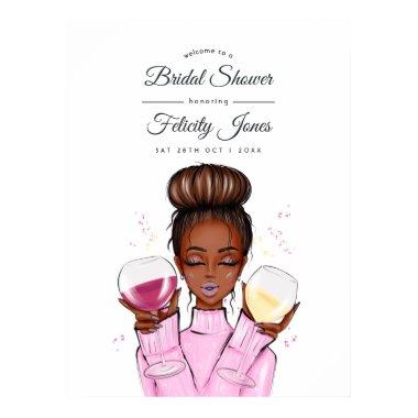 Wine themed Bridal Shower Welcome Poster