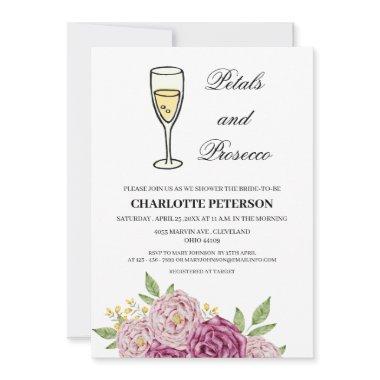 Wine Themed Petals and Prosecco