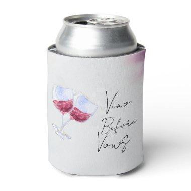 Winery bridal shower can cooler