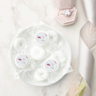 Winery bridal shower life saver® mints