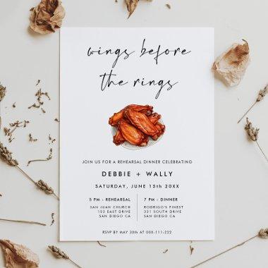 Wings Before the Rings Rehearsal Dinner