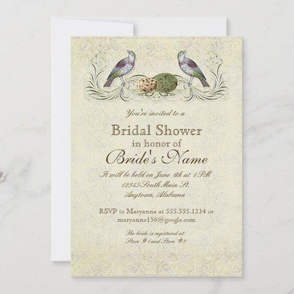 Wings of Love Invitations - Bridal Shower