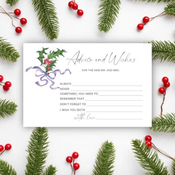 Winter advice and wishes  stationery