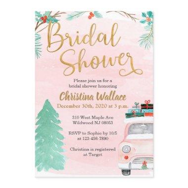 Winter Bridal Shower Invitations