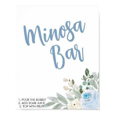Winter  Mimosa Bar Sign