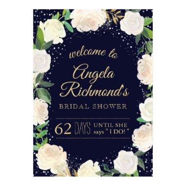 Winter Bridal Shower Welcome Sign (20x28)