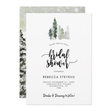 winter forest rustic