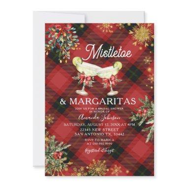Winter Plaid Mistletoe & Margaritas