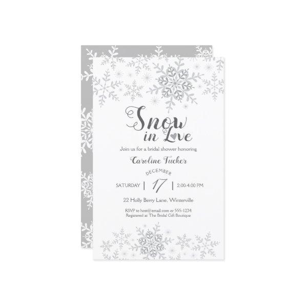 Winter Snowflakes Snow in Love