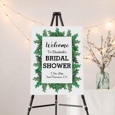 Winter Tree Branches Bridal Shower Foam Board