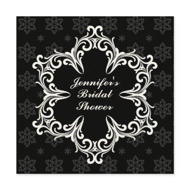 Winter Wedding  in B&W