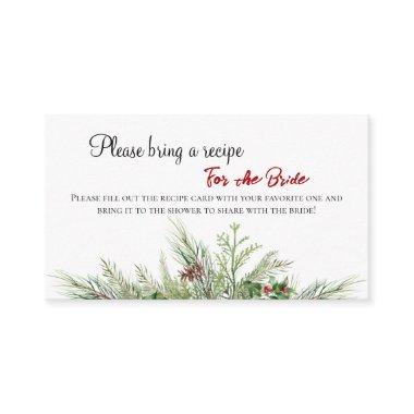 Winter Wonderland Pine Wreath  Recipe Enclosure
