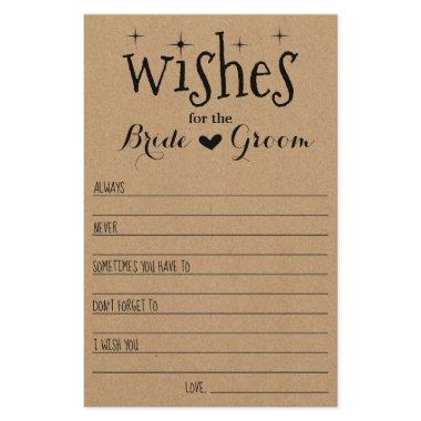 Wishes for the Bride and Groom  Flyer