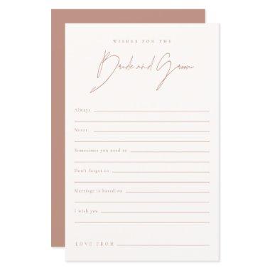 Wishes For The Bride & Groom  Game