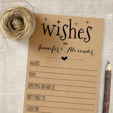 Wishes for the Happy Couple Invitations Flyer