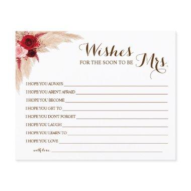 Wishes for the Soon to be Mrs  Flyer