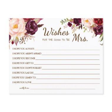 Wishes for the Soon to be Mrs  Flyer