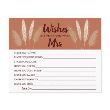 Wishes for the Soon to be Mrs  Flyer