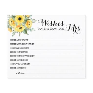 Wishes for the Soon to be Mrs  Flyer