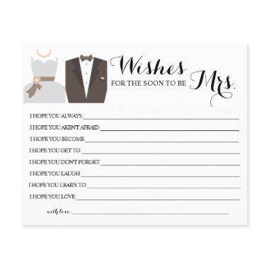 Wishes for the Soon to be Mrs  Flyer