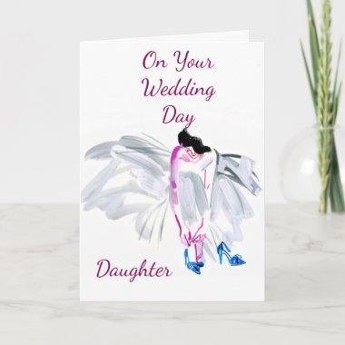 **WISHES FOR YOUR WEDDING** **DAUGHTER*** Invitations