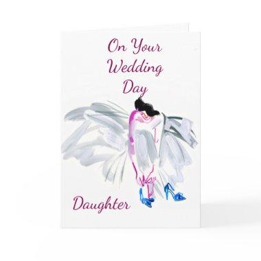 **WISHES FOR YOUR WEDDING** **DAUGHTER*** Invitations