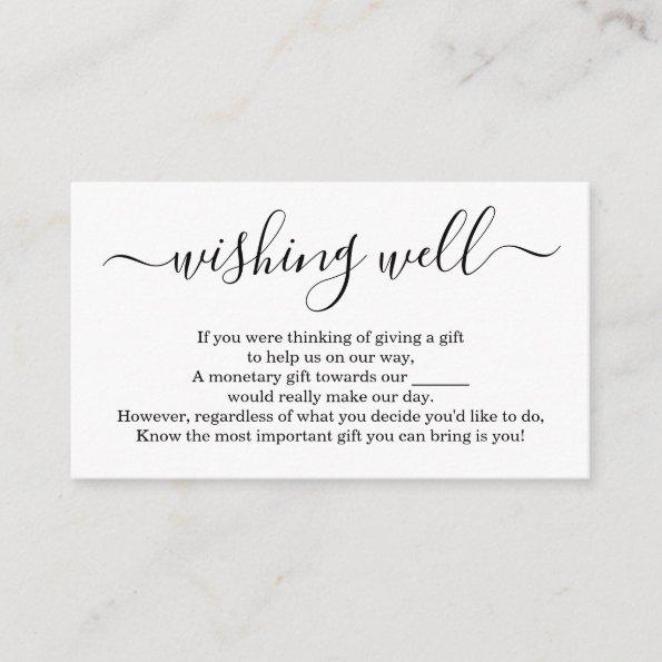 Wishing Well for Wedding Invitations - Simple