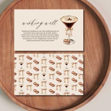 Wishing Well Love is Brewing Martini  Enclosure