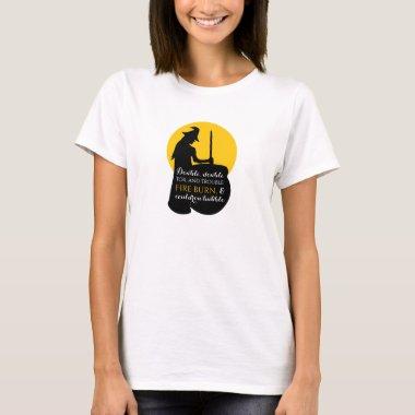 Witch and Moon Magic Spell T-Shirt