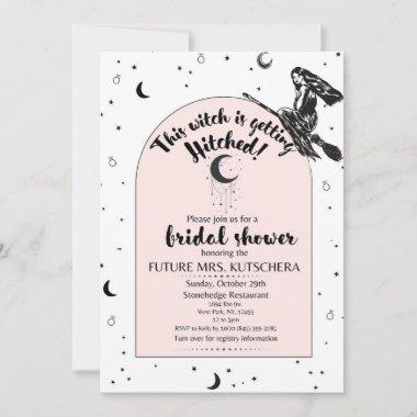 Witch Bridal Shower Invitations