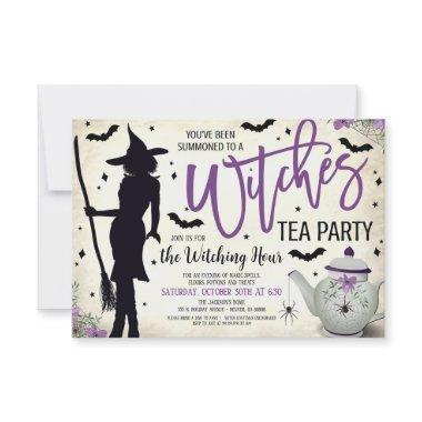 Witches Tea Party Invitations