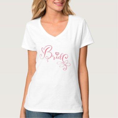 Womens Bridal Shower Wedding Gift T-Shirt