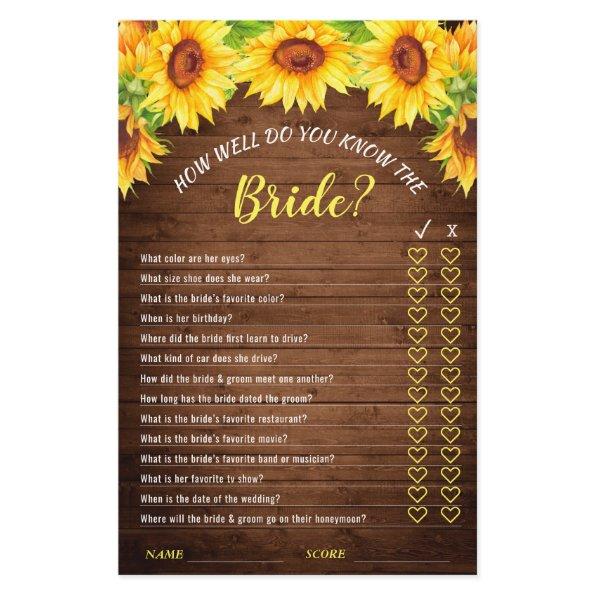 Wood Sunflower Double-Sided  Game