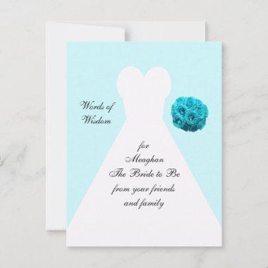 Words of Wisdom for Marriage Post Invitations