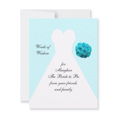 Words of Wisdom for Marriage Post Invitations