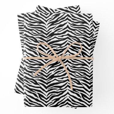 Wrapping Paper Sheets-Zebra Print