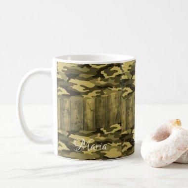 Yellow Army Mug