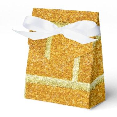 Yellow Brick Road Glittery OZ Birthday Party Favor Boxes