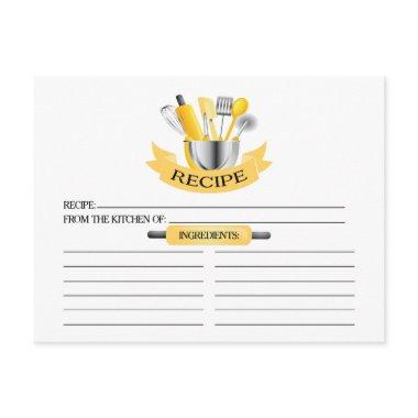 Yellow Kitchen Tools  Recipe