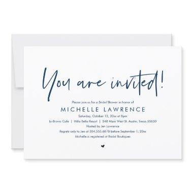 You are invited, Modern Casual  Invit