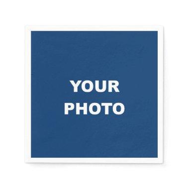 Your Own Photo Image Logo Customize Personalize Napkins