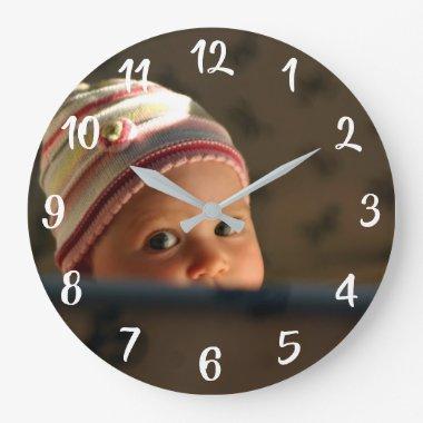 Your Photo Keepsake Large Clock
