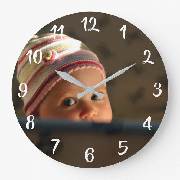 Your Photo Keepsake Large Clock