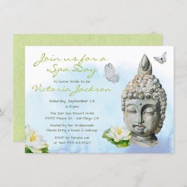 Zen Spa Bridal Shower Invitations